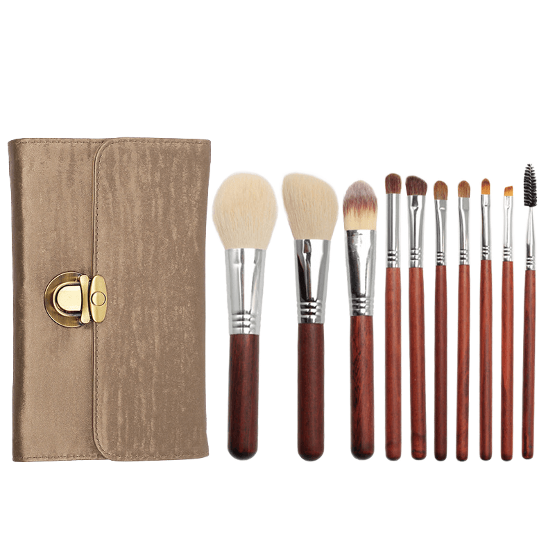 Goat Hair Makeup Brush Set Of 10pic3.png
